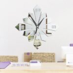 horloge murale vintage 40 cm