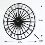 horloge murale vintage 50 cm