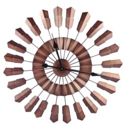 horloge murale vintage 60 cm