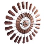 horloge murale vintage 60 cm