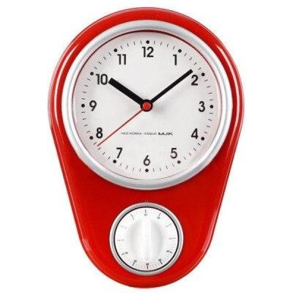 horloge-murale-vintage-cuisine-1_7e1e122a-2755-44c9-b3a1-95aee4262f41 Horloge Vintage <br> Cuisine Minuteur – Image 1