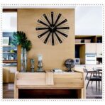 horloge murale vintage géante