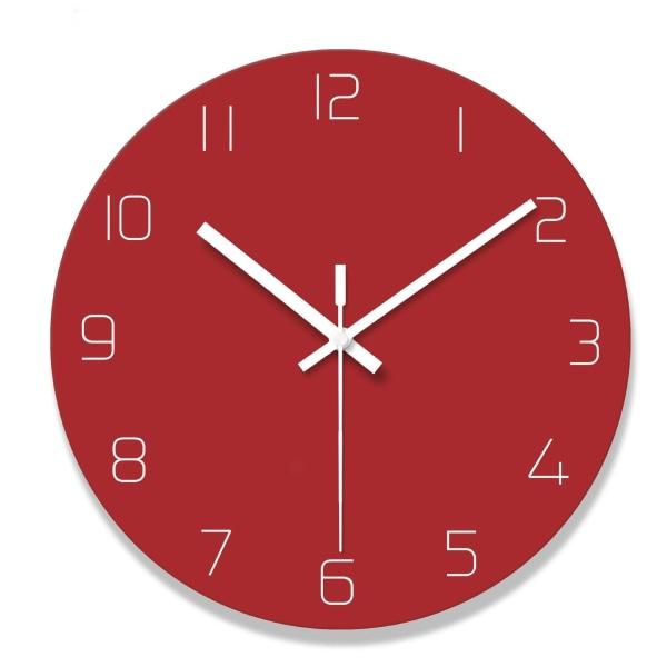 horloge-murale-vintage-rouge horloge murale vintage rouge