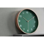 horloge murale vintage verte