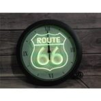 horloge neon route 66