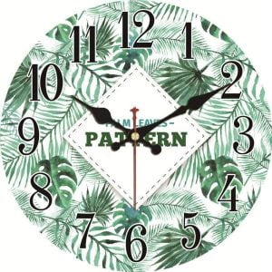 horloge palmier