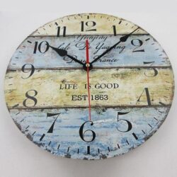 horloge ronde vintage