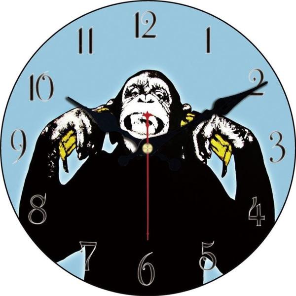 horloge-singe horloge singe