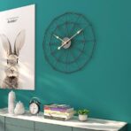 horloge style industriel 60 cm