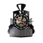 horloge train vintage