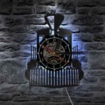 horloge train vintage