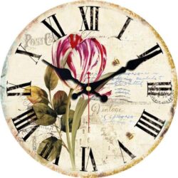 horloge tulipe