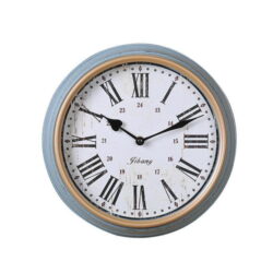 horloge vintage bleu