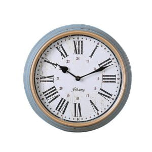 horloge vintage bleu