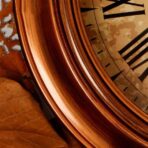 horloge vintage bois