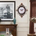 horloge vintage fer forgé