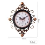 horloge vintage fer forgé
