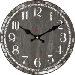 horloge vintage grise