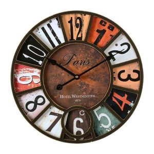 horloge vintage industriel