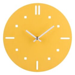 horloge vintage jaune