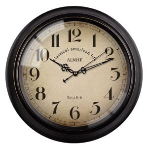 horloge vintage métal
