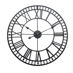 horloge vintage noir