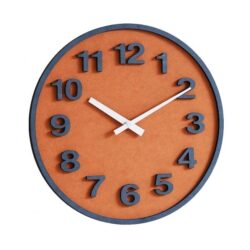 horloge vintage orange