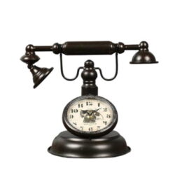 horloge vintage telephone