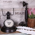 horloge vintage telephone