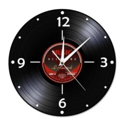 horloge vinyle vintage