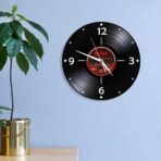 horloge vinyle vintage