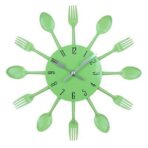 horloge avec couvert cuisine
