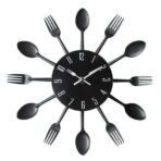 horloge couvert noir