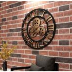 Horloge Engrenage Murale