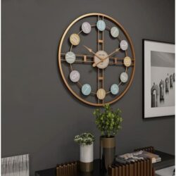 Horloge Industrielle Métal