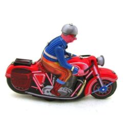 jouet ancien moto en tole