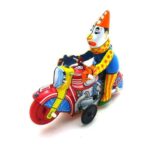 jouet ancien clown mécanique