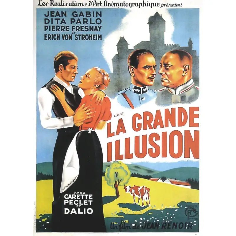 la-grande-illusion-affiche la grande illusion affiche