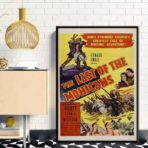 le dernier des mohicans affiche