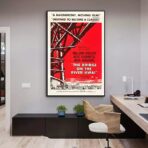 le pont de la rivière khaï affiche