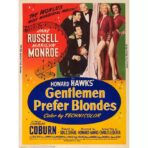 les hommes préfèrent les blondes affiche