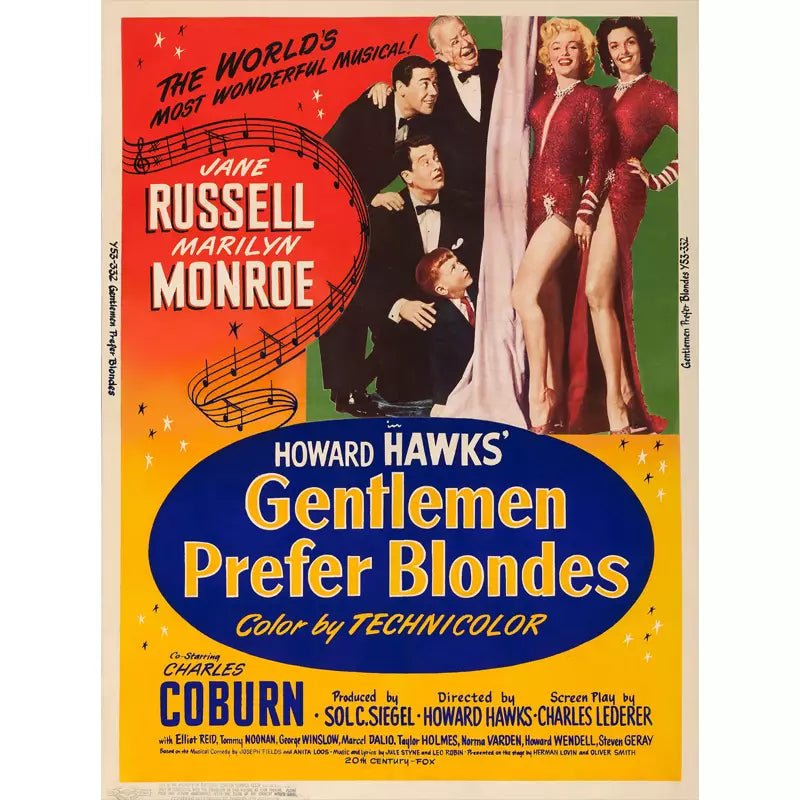 les-hommes-preferent-les-blondes-affiche_1 les hommes préfèrent les blondes affiche