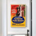les hommes préfèrent les blondes affiche