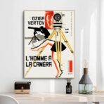 l'homme à la caméra affiche