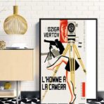 l'homme à la caméra affiche
