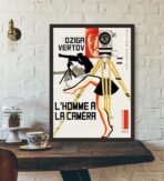 l'homme à la caméra affiche