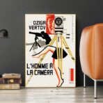 l'homme à la caméra affiche