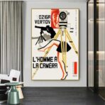 l'homme à la caméra affiche