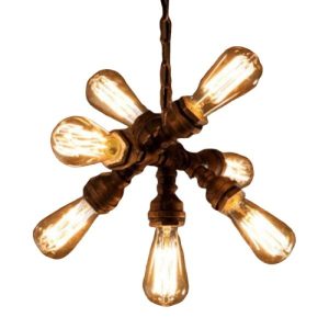 luminaire tuyau plomberie