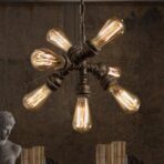 luminaire tuyau plomberie